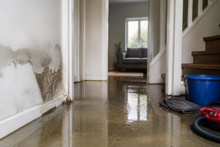 Wenn Wasser ins Gebäude eindringt: Warum schnelles Handeln wichtig ist 